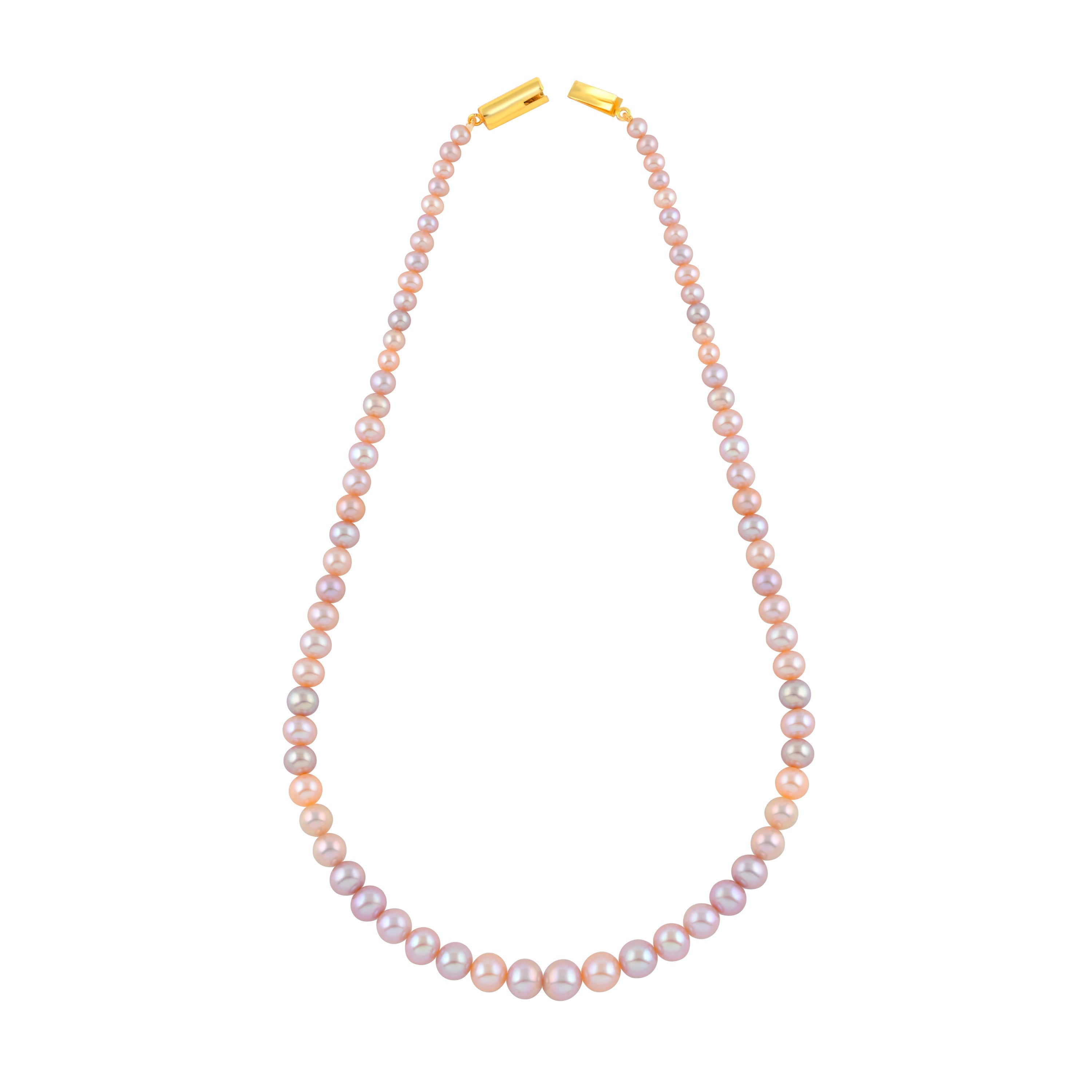 Naturally Lavender Graduation Pearl Strand - Krishna Jewellers Pearls and Gems